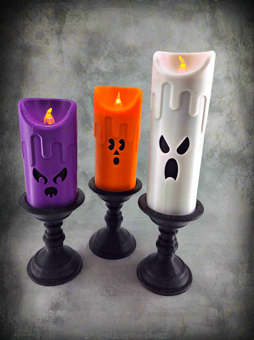 Spooky Halloween Candles