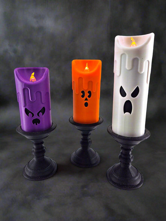 Spooky Halloween Candles